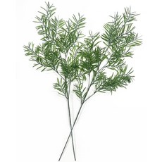 CATTREE 인공 관목 식물 가짜 열대 야자수 2팩 타로 잎 인조 녹색 덤불 현실적인 몬스테라 농가 식물 가정 주방 정원 욕실 침실 장식 야외 실내 227489, (톨) 대나무 잎 - 2팩