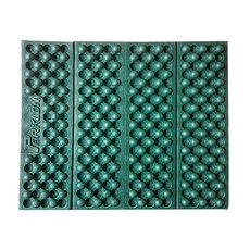 데코마당 코팅 도톰한 국산 8단 등산방석 접이식 휴대용 방석 캠핑 등산 1인용, 파크론 4단방석만_카키차콜