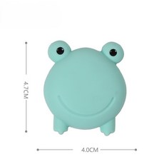 문 충돌방지 안전패드 실리콘패드 접착식 소음 방지 문쾅 문콕, 4개, 초록개구리