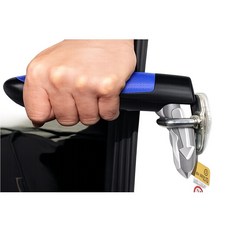 안전용품 차량용 승하차 보조손잡이 다기능 비상용 탈출, 블루, 1개