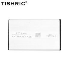 TISHRIC HDD 케이스 SATA 외장 to USB 박스 하드 디스크 인클로저 드라이브 Optibay 2.5 인치, 한개옵션1, 08 USB3.0