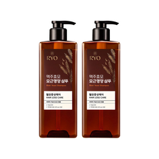 려 맥주효모 모근영양 탈모증상케어 샴푸, 600ml, 2개