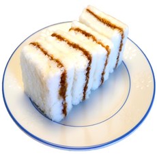 대궐 맛있는 간식 꿀 백설기 개별포장, 20개, 50g