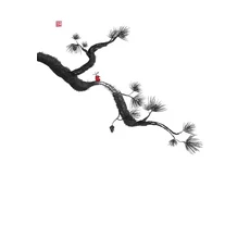 중국 서예와 잉크 풍경 그림 예술 포스터 인쇄 캔버스 회화 벽 거실 홈 장식, 02 40X50cm Unframed, 13 1, 한개옵션2