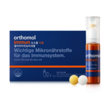 오쏘몰 이뮨 멀티 비타민 7일 선물 포장 오쏘뮬 오쏠몰 이문 마시는 액상 종합 올인원 샷, 오쏘몰 7일+선물포장, 1박스