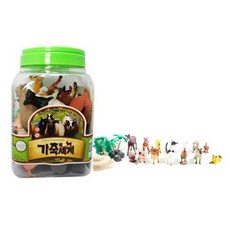 키즈인 중형 가축의세계 그림카드 애니멀 모형 호기심 모래놀이