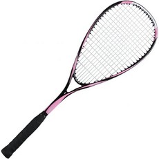 카본 초경량 원피스 스쿼시 라켓 세트 커버 포함 초보자에게 적합 핑크, 카본 초경량 원피스 스쿼시 라켓 세트 커버 포함 초보자