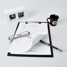 모닝글로리 PVC 클립보드, 3개