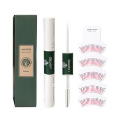 LASHTREE 眉睫滋養液 5ml+眉睫打底膏 5ml+睫毛測量尺 5入組, 1組