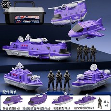 磁力拼接工程車變形機器人益智拼裝玩具 3歲以上兒童生日禮物, 1個, 磁力車4只裝   送收納盒