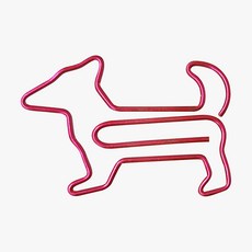 동물모양 클립 문구용품 50개입