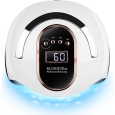 젤 폴리쉬 및 일반 폴란드 전문 기계 페디큐어 매니큐어 손톱 발톱 손톱을 위한 W&H UV LED 네일 건조기 168W 고속 경화 램프 (화이트 168W), 1개