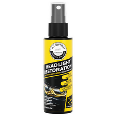 [독일기술] 1/1+1/2+2 자동차 헤드라이트 복원제 전조등 복원 키트 UV코팅제 차량용 오토바이 백변화 황변화 복원, 1개, 120ml