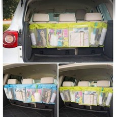 汽車座椅懸掛式置物袋 車用椅背收納袋 多功能儲物袋 綠色, 1個, 綠色現貨, 綠色現貨