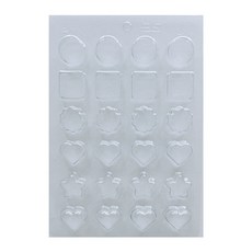 민짜 몰드초콜릿만들기 재료DIY초코렛, 1개, 단품