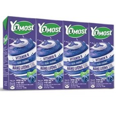 베트남 우유 Yomost 요모스트 블루베리, 48개, 170ml