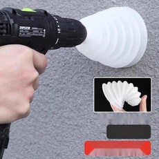 [강력한 흡입력] 목공용 그라인더 집진기 산업용 분진 처리기, 1개입 검정 방진커버