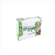 쉐프 위생백(17x25) 소형 100매, 1개, 상세페이지 참조, 1