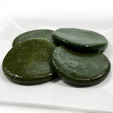 거문도해풍쑥 무설탕 쑥떡 아침식사대용 쑥개떡 500g (개별포장), 39g, 13개