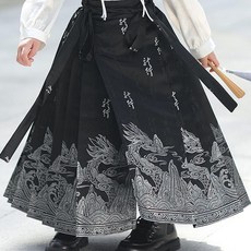 兒童漢服 馬面裙 春秋國風禮服