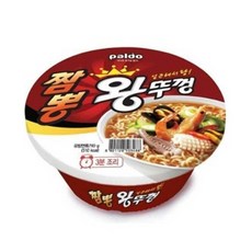 팔도 짬뽕 왕뚜껑 110g x18개