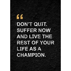 명언 동기부여 성공 황소 포스터 그림 캔버스 팝아트 액자 벽장식 침실 거실 카페 클래식, 20X30cm Unframed