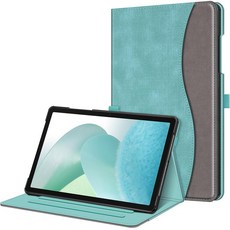 Fintie 삼성 갤럭시 탭 A9 플러스/A9+ 5G 11인치 2023 모델SM-X210/X216/X218용 케이스 포켓이 있는 다각도 보기 스마트 스탠드 백 커버 자동 웨, 터키석
