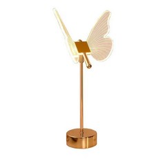 나비 무드등 포인트 침실 조명 테이블 디자인 꽃 램프 인테리어 펜던트 나비등, 6. 나비 3색 변광 충전형