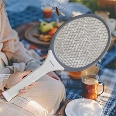 전기 모기채 스마트 휴대용 가정용 건전지 모기채 안전망 벌레 퇴치 포충채 해충