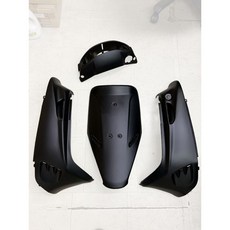 EG部品 DIO EZ SP 斜板 F5E 烤漆車殼組 - 消光黑 三孔, 1個