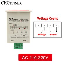 디지털 카운터 11 6H 디스플레이 카운트 110V 산업용 근접 AC 12V 센서 스위치 220V 36V 380V 24V 전자, Voltage 110 220V