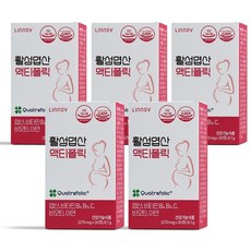 4세대 활성엽산 리노브 액티폴릭 5개월분, 30정, 5개