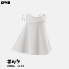 DFMEI 冰絲防曬面罩女遮全臉防紫外線透氣護眼角口罩新款護脖頸開車面紗