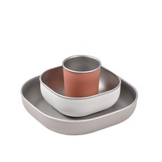 BEABA 法國製 可微波不鏽鋼餐具組, 1個