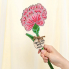 카네이션 만들기 어린이 입체 재료 미술 놀이 집콕 핸드메이드 촉감놀이 폼클레이 장난감 클레이 창의력