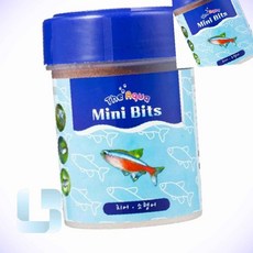 더아이 치어 소형어 사료 60g 구피밥 열대어먹이 구피먹이