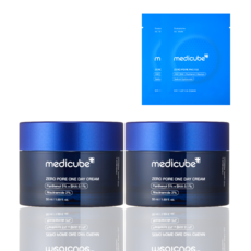 [메디큐브] 제로 모공 원데이 크림_50ml X 2개 / 모공수축크림, 50ml