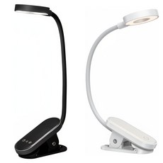 파나소닉 집게식 미니 자석 학생스탠드, 화이트 2개