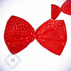 나비 넥타이 레드 특대 1개 어린이넥타이 리본넥타이