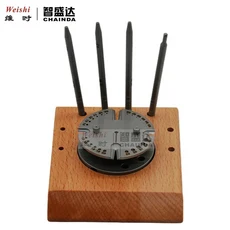 시계 수리 도구 모든 강철 펀치 핀 발사 제거 및 밸런스 휠 헤어 스프링 스윙 액슬 자동차 팁, 01 1