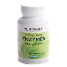 DR. MERCOLA 全譜酵素素食膠囊, 90顆, 1罐