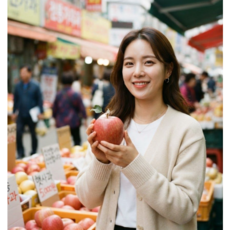 가정용 세척사과, 1.5kg (1%<세이프추천> HOT    중대과), 1개