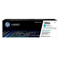 HP 206X 碳粉匣 W2111X, Cyan 青色, 1個