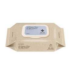 MOTHER-K 淨護酒精清潔濕紙巾 60抽 1入, 1個, 單包