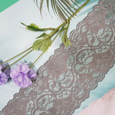 dklace 스판레이스 / DK-10-4273(14cm) 스판레이스 랏셀레이스, D/Grey, 1개