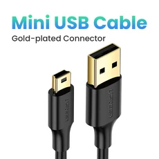 Ugreen 미니 USB 케이블 빠른 데이터 충전기 MP3 플레이어 자동차 DVR GPS 디지털 카메라 HDD, 01 0.25m, 01 PVC-Gold Plated