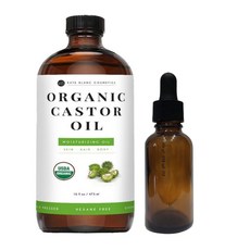 KATE BLANC COSMETICS CASTOR OIL 蓖麻油, 1個, 加贈滴管瓶 效期2026/12, 473ml