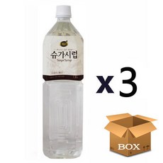 리치스 슈가시럽, 1.5L, 3개
