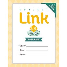 (2ED) Subject Link Starter 3 Word Book