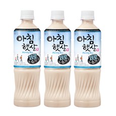 웅진 아침햇살, 500ml, 3개